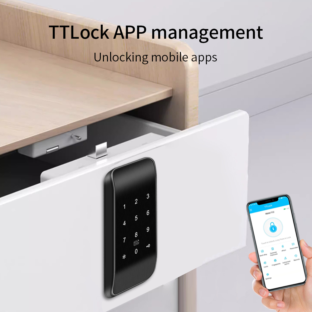 Door Lock Smart Keypad - Inteligentny zamek do szafek TTLOCK APP