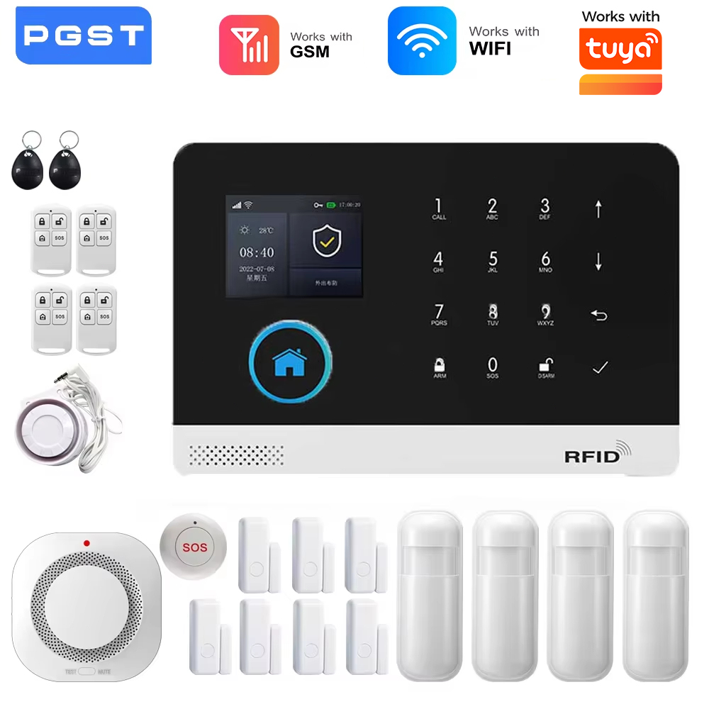 Home Security Front Door Camera - Inteligentny system alarmowy WiFi GSM dla