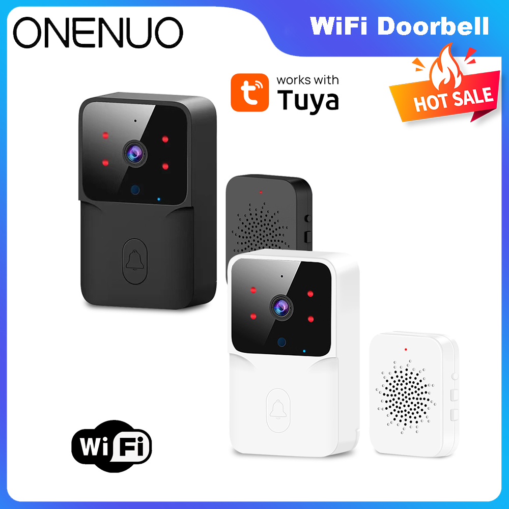Home Security Front Door Camera - Dzwonek do drzwi WiFi Tuya Bezprzewodowa