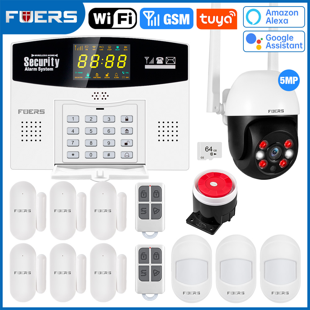 Home Security Front Door Camera - Fuers Tuya Inteligentny system alarmowy WIFI