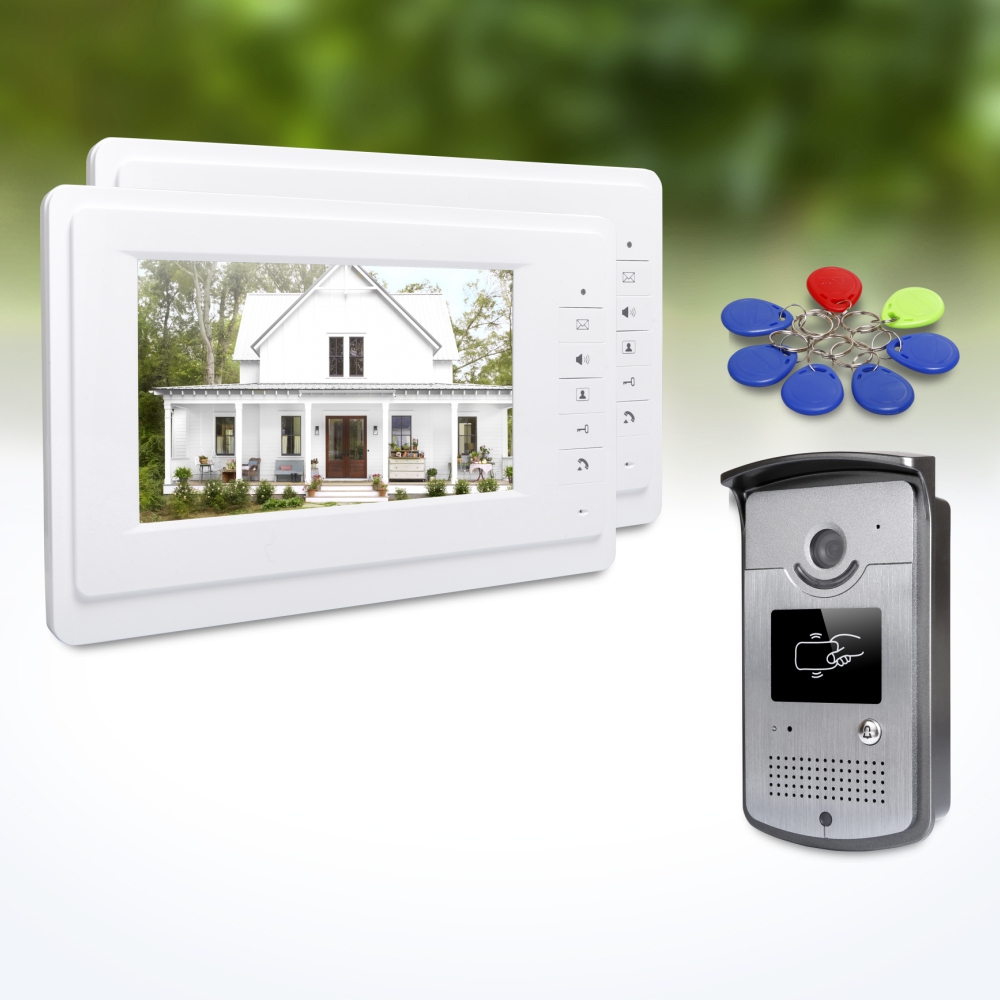 Home Security And Camera Systems - 1 Zewnętrzna Kamera 2 Wewnętrzne Monitory