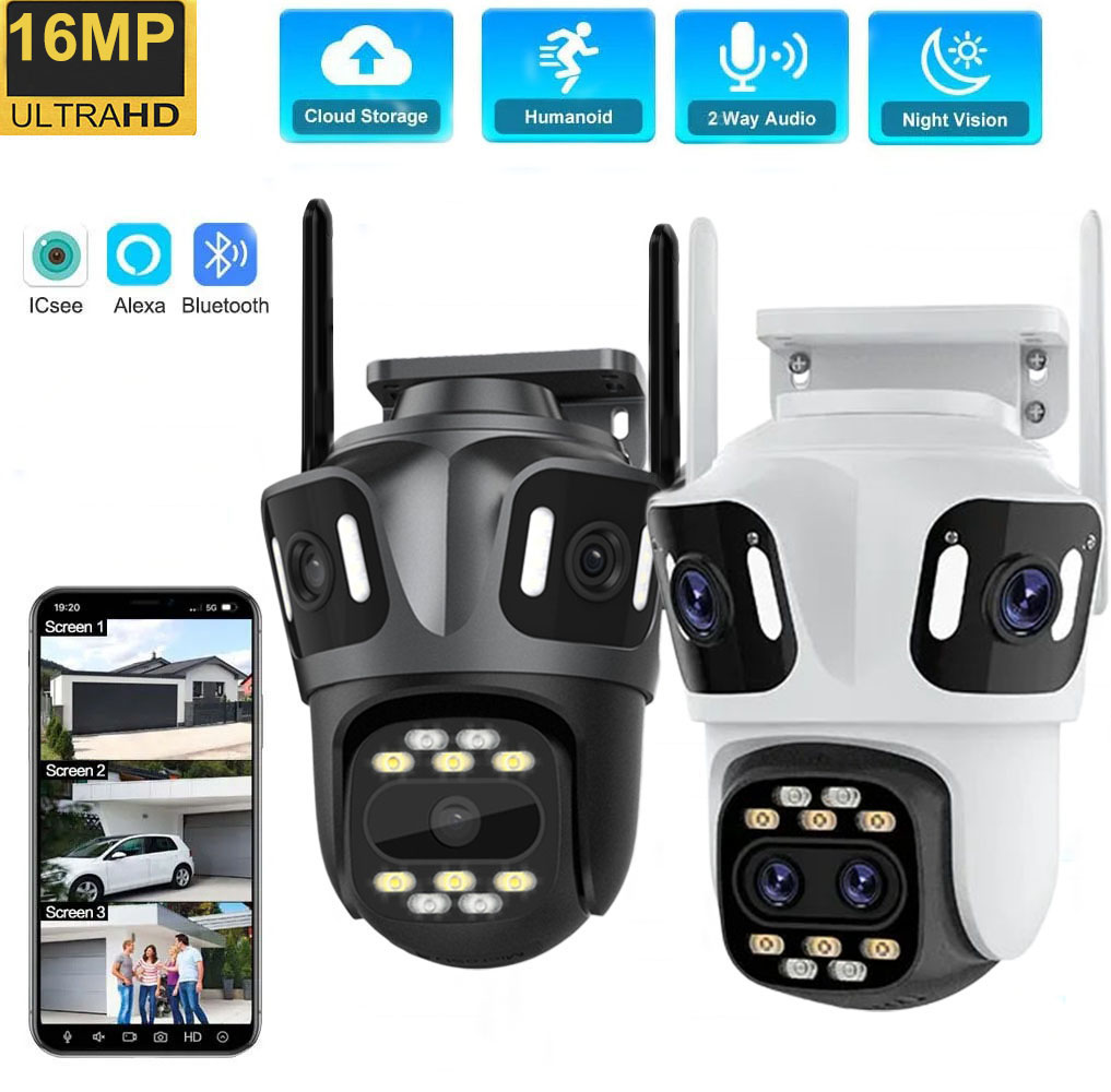 Home Security Ai - Kamera IP Uzoom 10K 16MP z