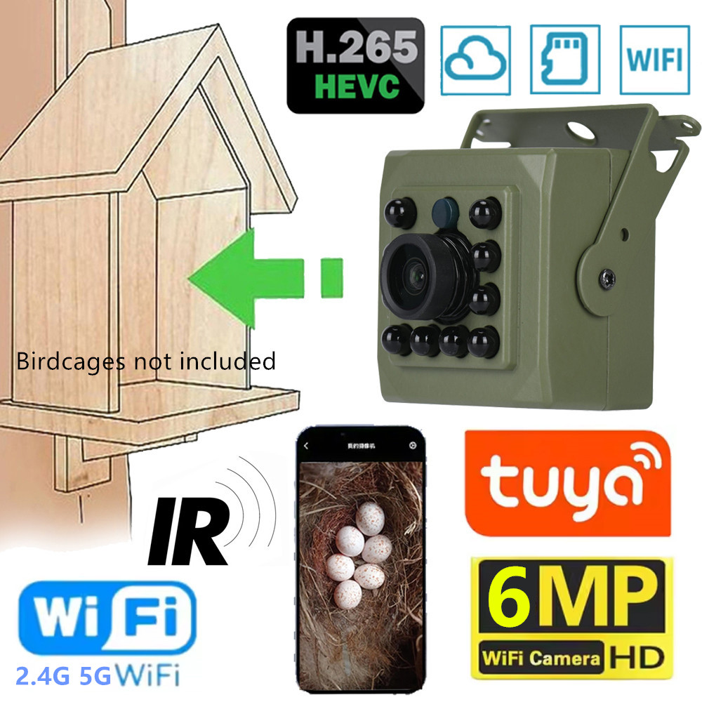 Home Security Video Systems - Kamera IP WiFi Mini Tuya 6MP