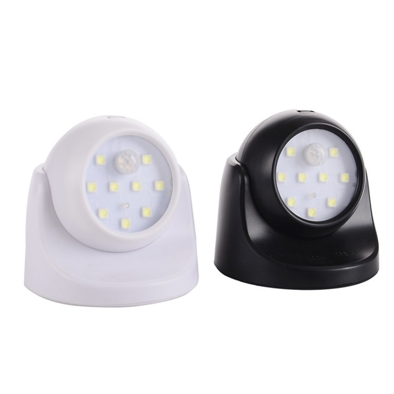 Home Security Lights Outdoors - Reflektor LED na baterie PIR Lampa