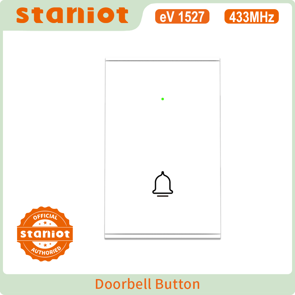 Home Security Video Systems - Bezprzewodowy dzwonek do drzwi Staniot B100