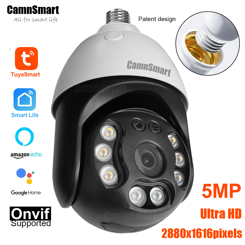 Home Security Lidar - Camnsmart Tuya 5MP Alexa Wifi kamera
