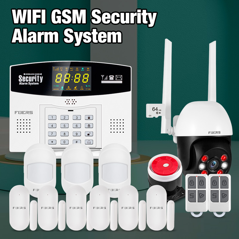 Home Security Front Door Camera - Zestaw inteligentnego systemu alarmowego Fuers Tuya