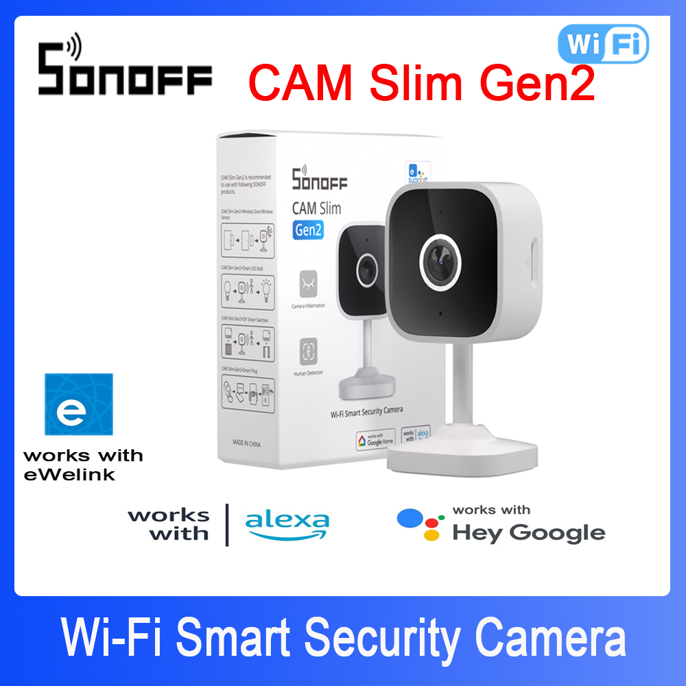 Home Security No Wifi Needed - SONOFF CAM Slim Gen2 WiFi inteligentna