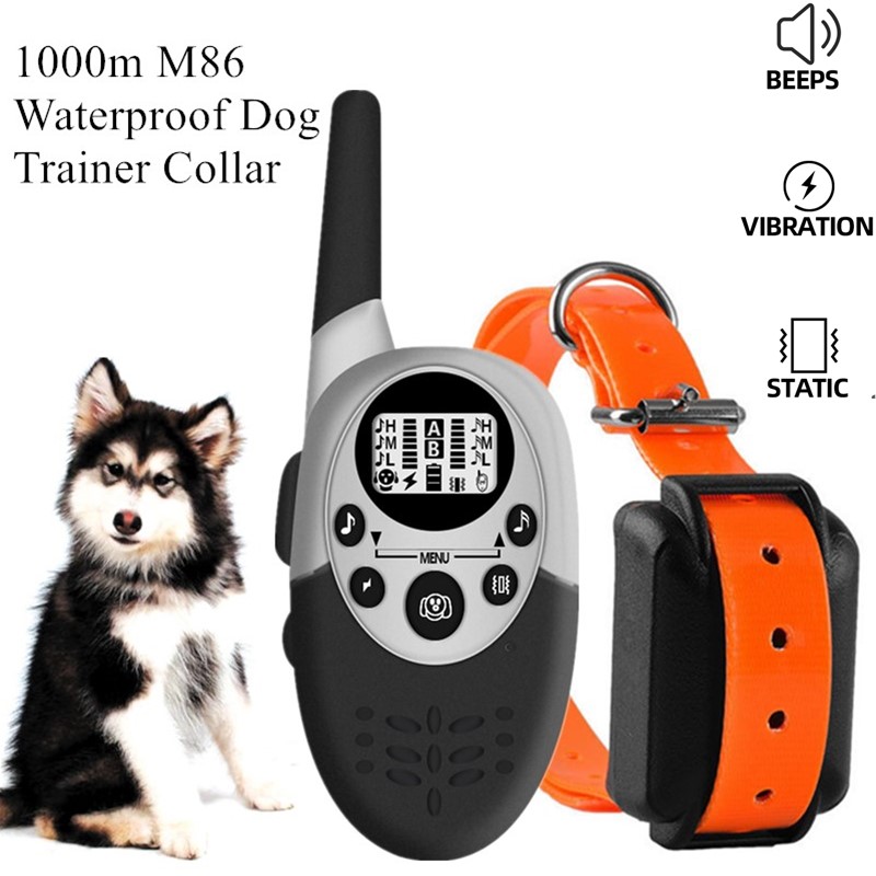 Barking Dog Alarm - 1000M zdalnie sterowana obroża treningowa dla