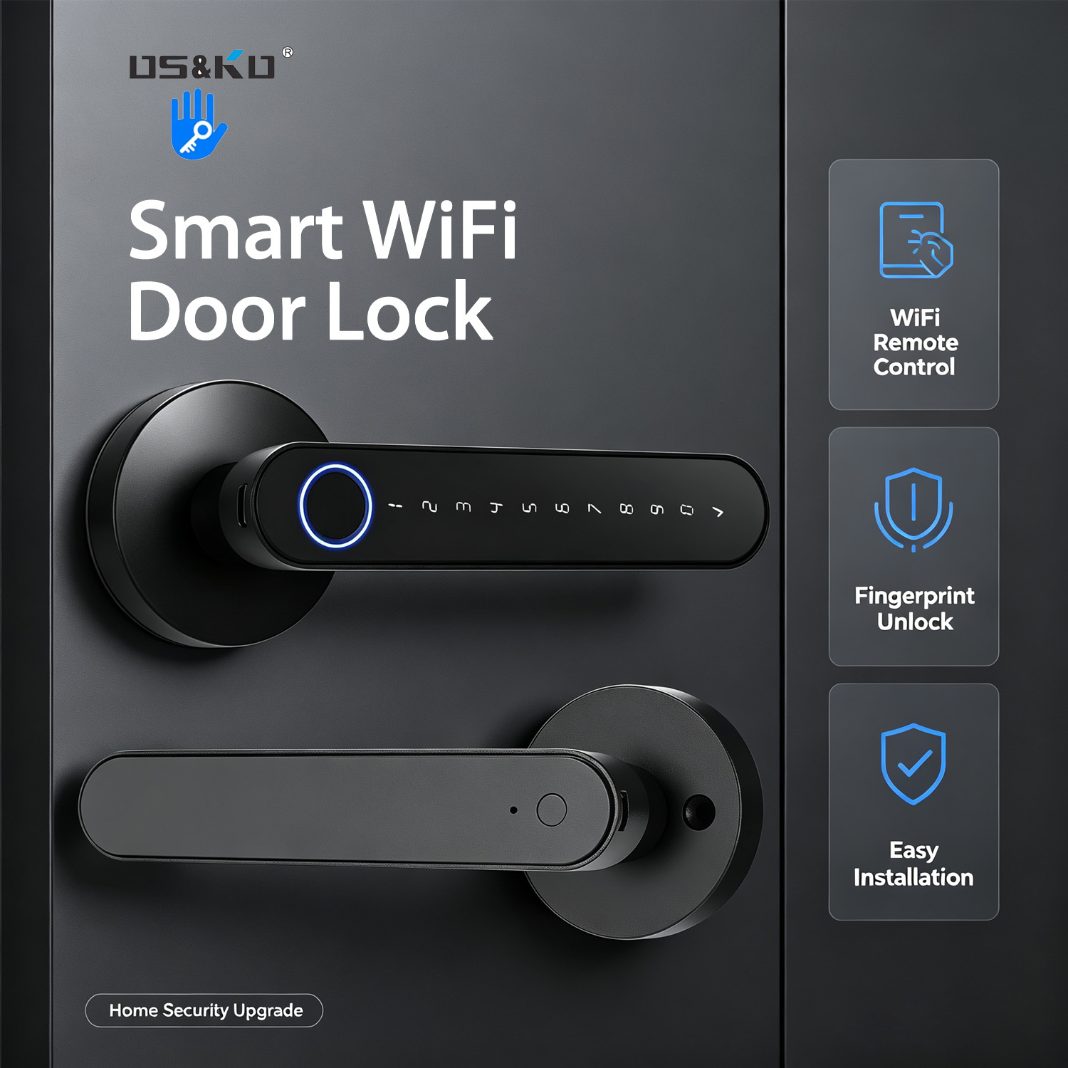 Home Security For Apartments - Inteligentny cyfrowy zamek do drzwi TTLock,