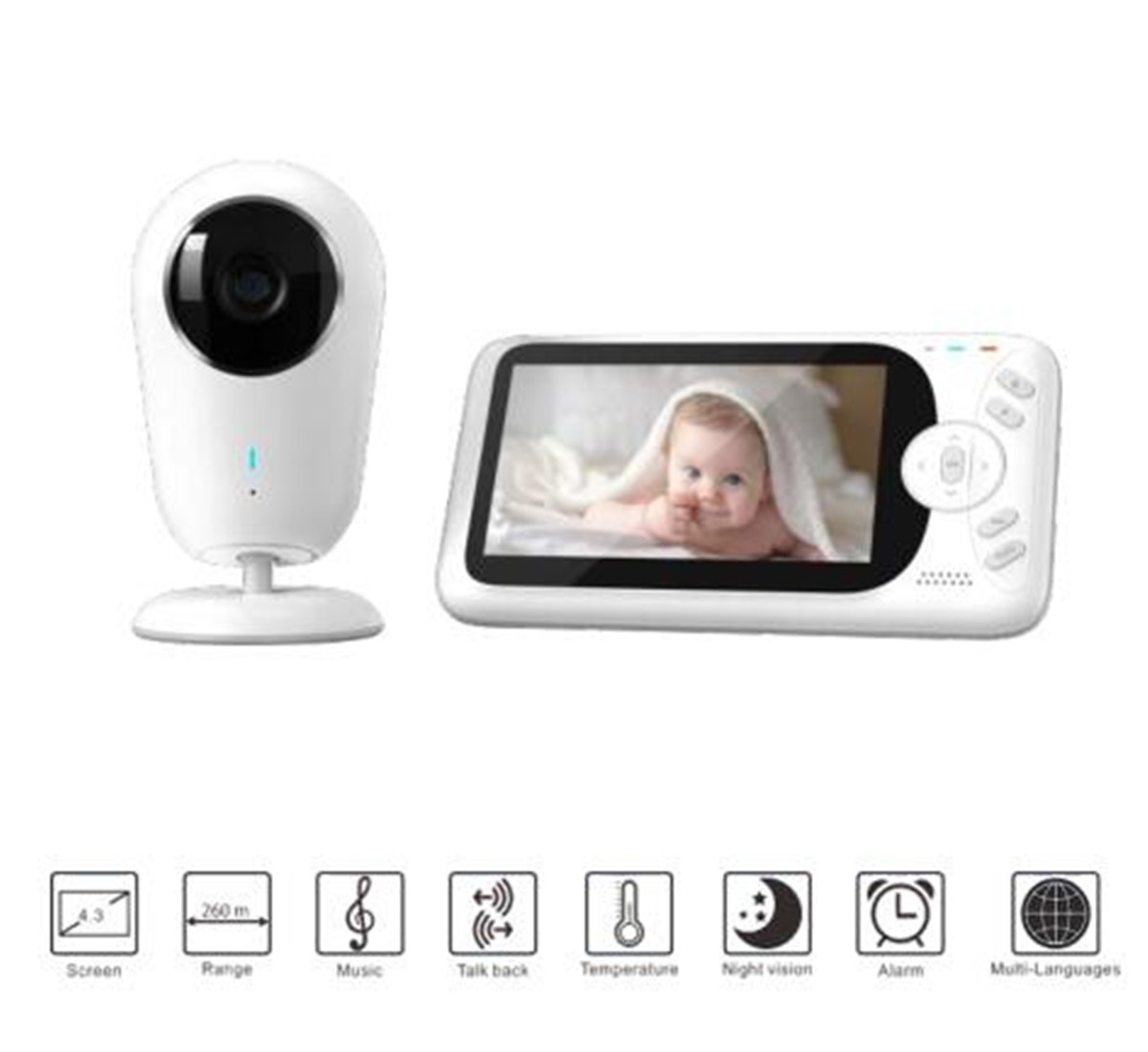 Bezprzewodowa niania elektroni – Home Security Wireless Camera recenzja i cena