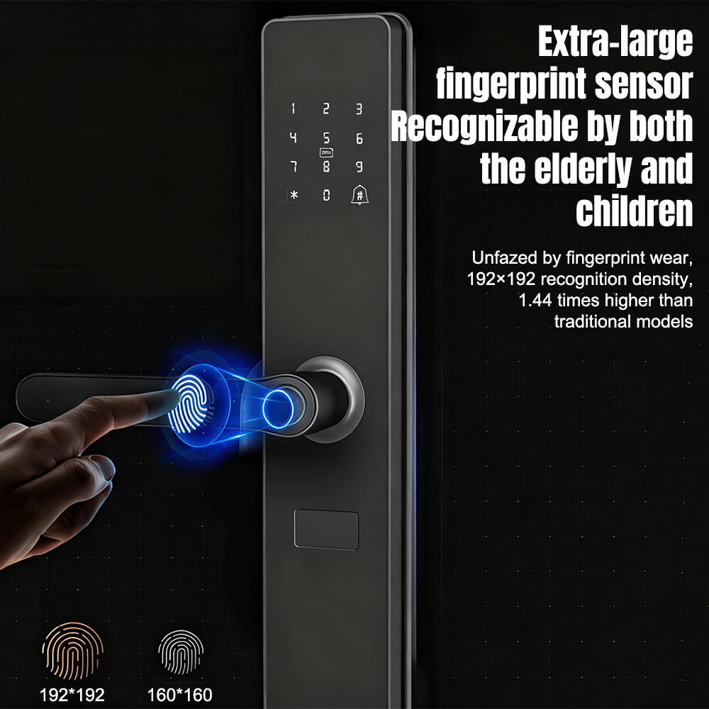 Inteligentna klamka do drzwi z – Home Security For Apartments recenzja i cena