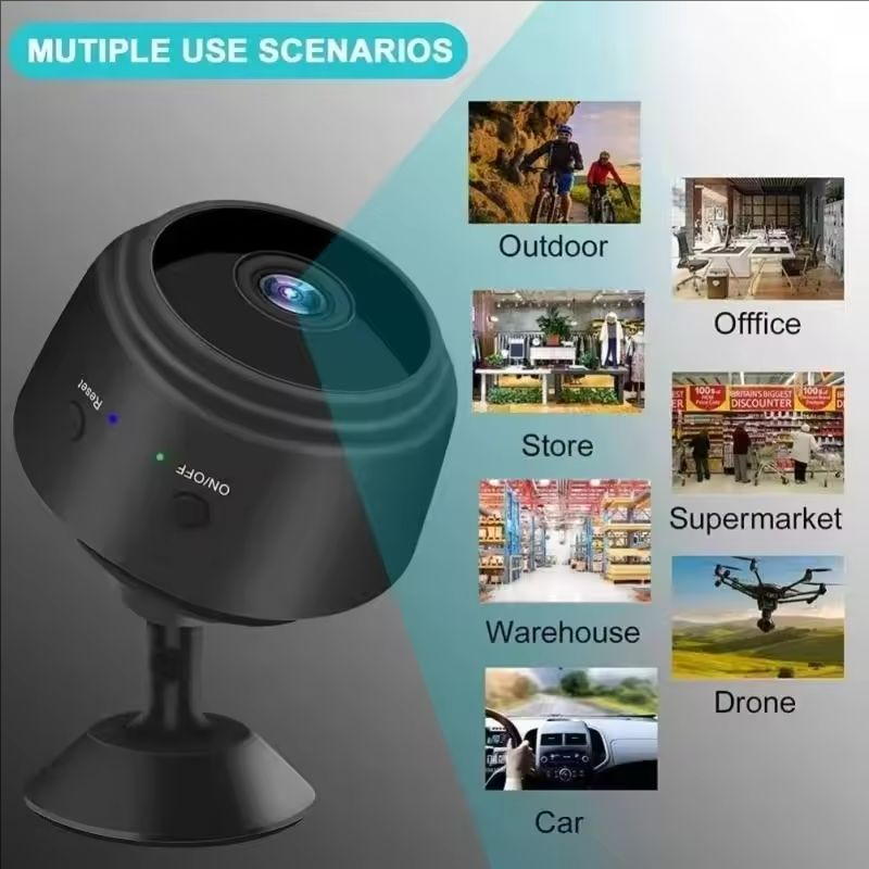 Miniaturowa kamera WiFi 1080P  – Home Security No Wifi Needed recenzja i cena