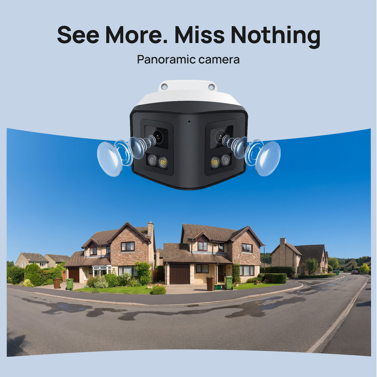 VIKYLIN 170 °   Panoramiczna k – Home Security Lights Outdoors recenzja i cena