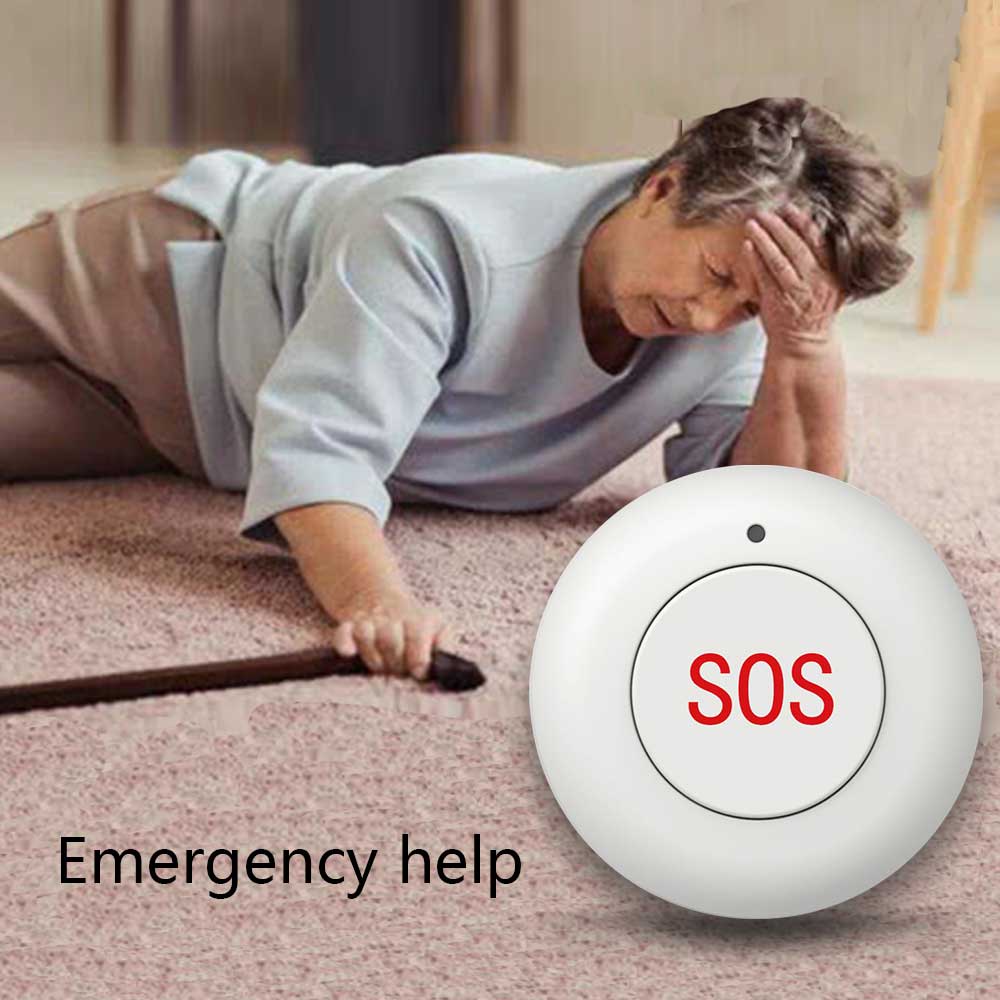 Bezprzewodowy przycisk SOS, in – Home Security Installation recenzja i cena