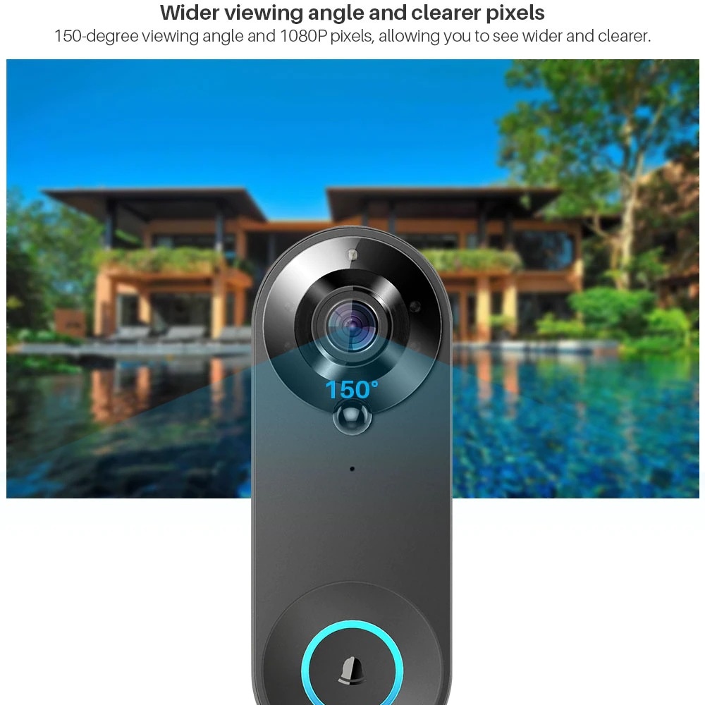 Tuya Bezprzewodowy Dzwonek do  – Home Security No Wifi Needed recenzja i cena