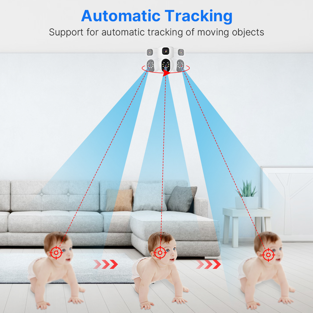 Kamera IP Hiseeu 2K 4MP PTZ WI – Home Security Lidar recenzja i cena