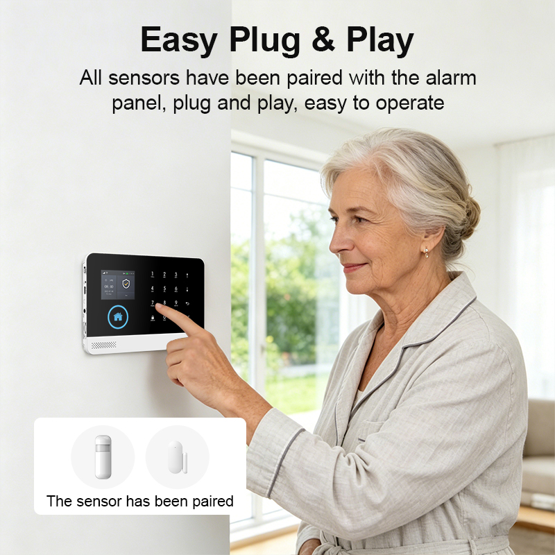 Inteligentny system alarmowy W – Home Security Front Door Camera recenzja i cena