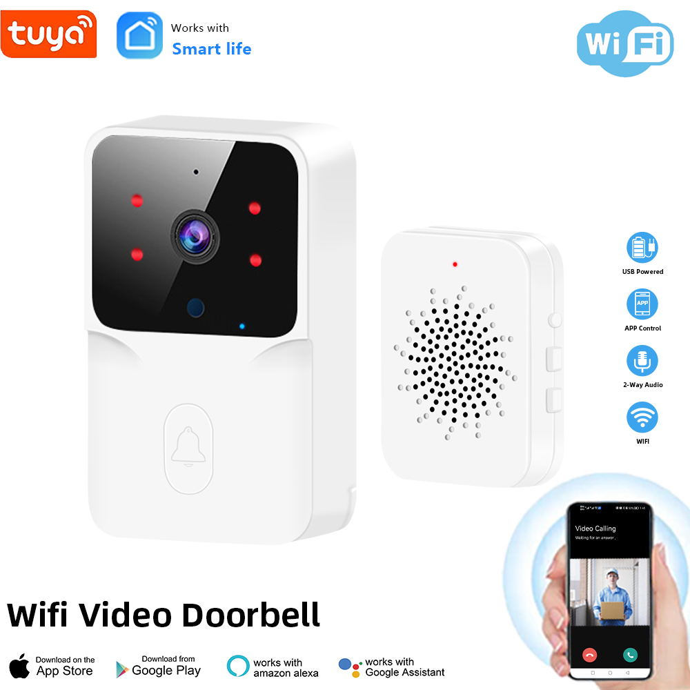 Tuya WiFi wideodomofon bezprze – Home Security Front Door Camera recenzja i cena