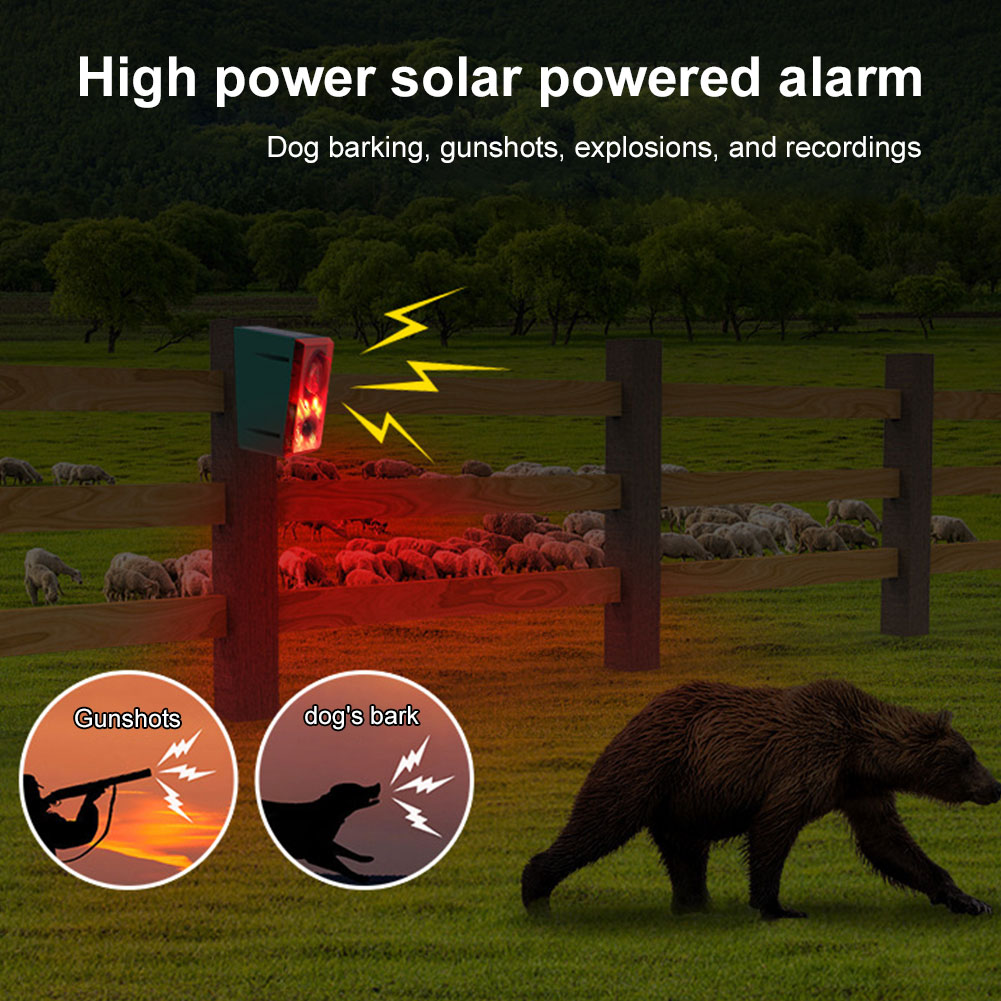 Zewnętrzny solarny alarm z czu – Barking Dog Alarm recenzja i cena