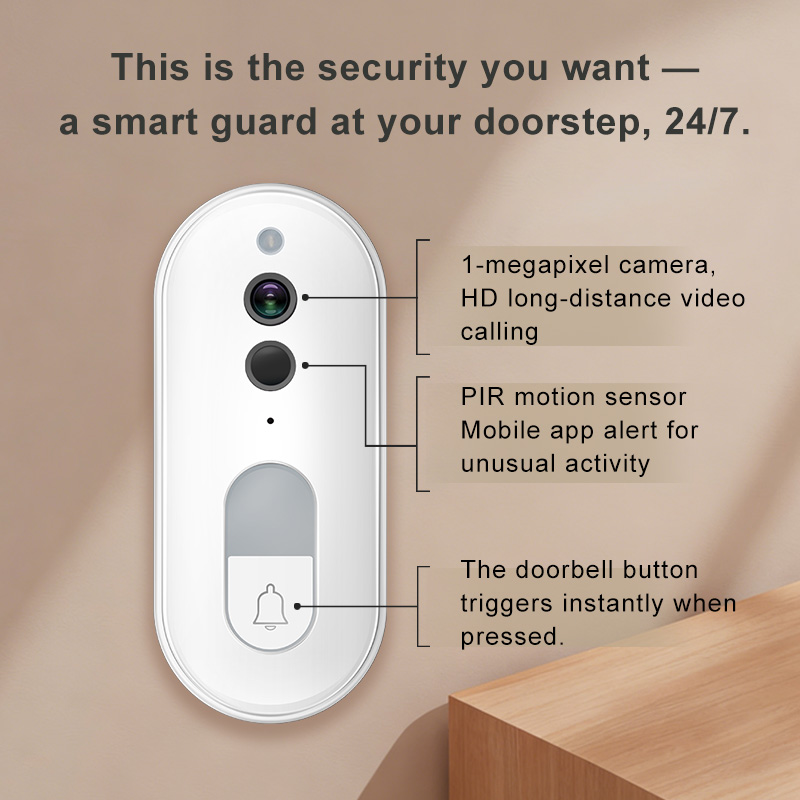 Inteligentny wideodomofon Tuya – Home Security No Wifi Needed recenzja i cena