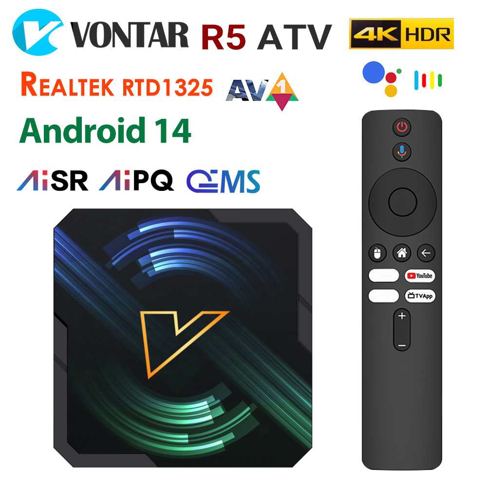 VONTAR R5 ATV Android14 TV Box – Home Security Ai recenzja i cena