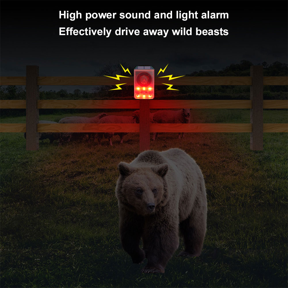 Solarny zewnętrzny alarm z czu – Barking Dog Alarm recenzja i cena