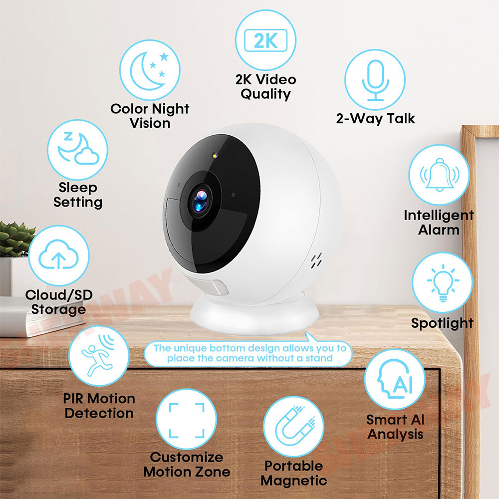 Kamera bezpieczeństwa z magnet – Home Security Ai recenzja i cena