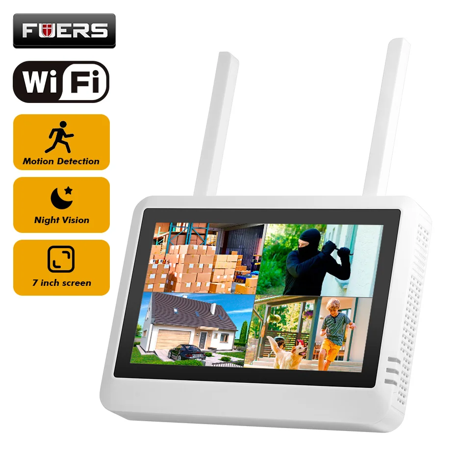 FUERS 8-kanałowy Bezprzewodowy – Home Security Nvr recenzja i cena