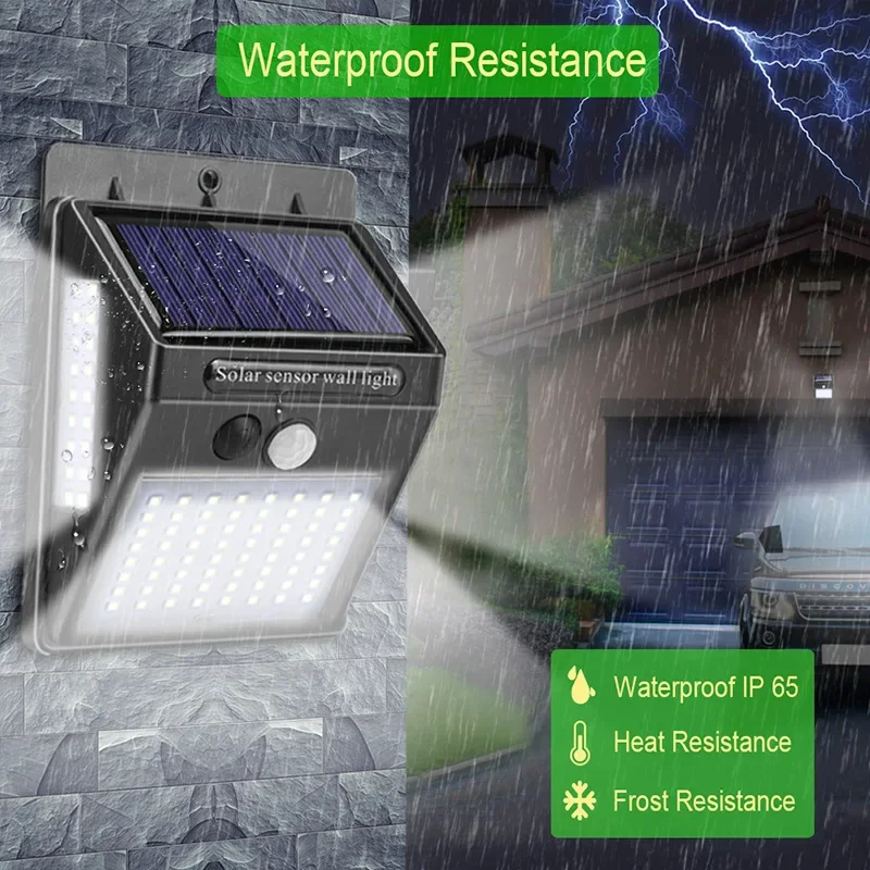 Zewnętrzna solarna lampa ścien – Home Security Lights Outdoors recenzja i cena