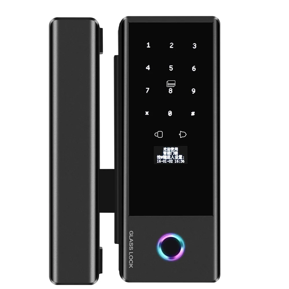 Inteligentny zamek do szklanyc – Door Lock Smart Keypad recenzja i cena