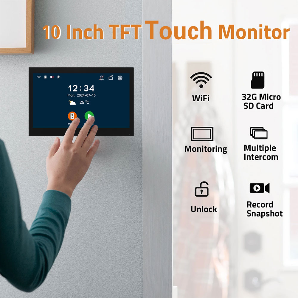 Tuya 1080P 5G Wifi 7/10-calowy – Home Security Video Systems recenzja i cena