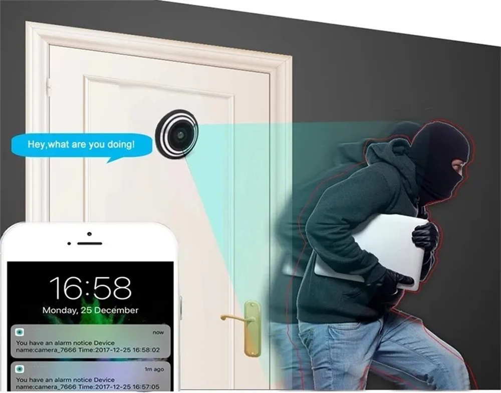 5G 2.4G WIFI 16MM Tuya Wifi Do – Home Security Front Door Camera recenzja i cena