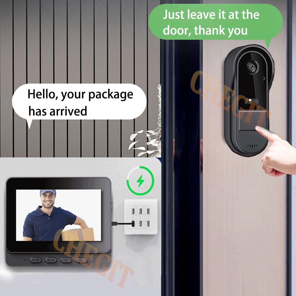 Bezprzewodowy dzwonek do drzwi – Home Security No Wifi Needed recenzja i cena
