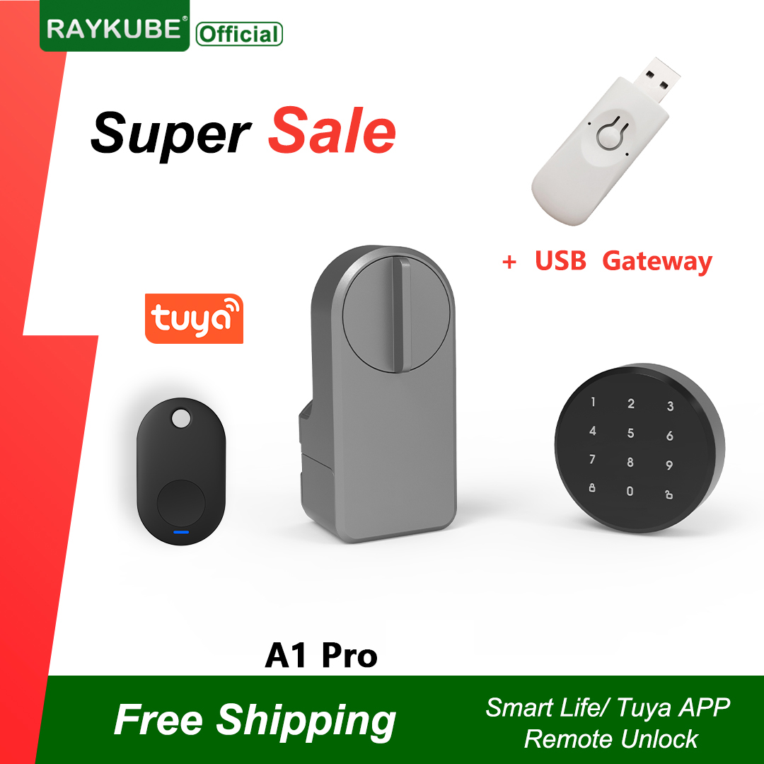 RAYKUBE A1 Pro Tuya BEL Inteli – Door Lock Smart Keypad recenzja i cena