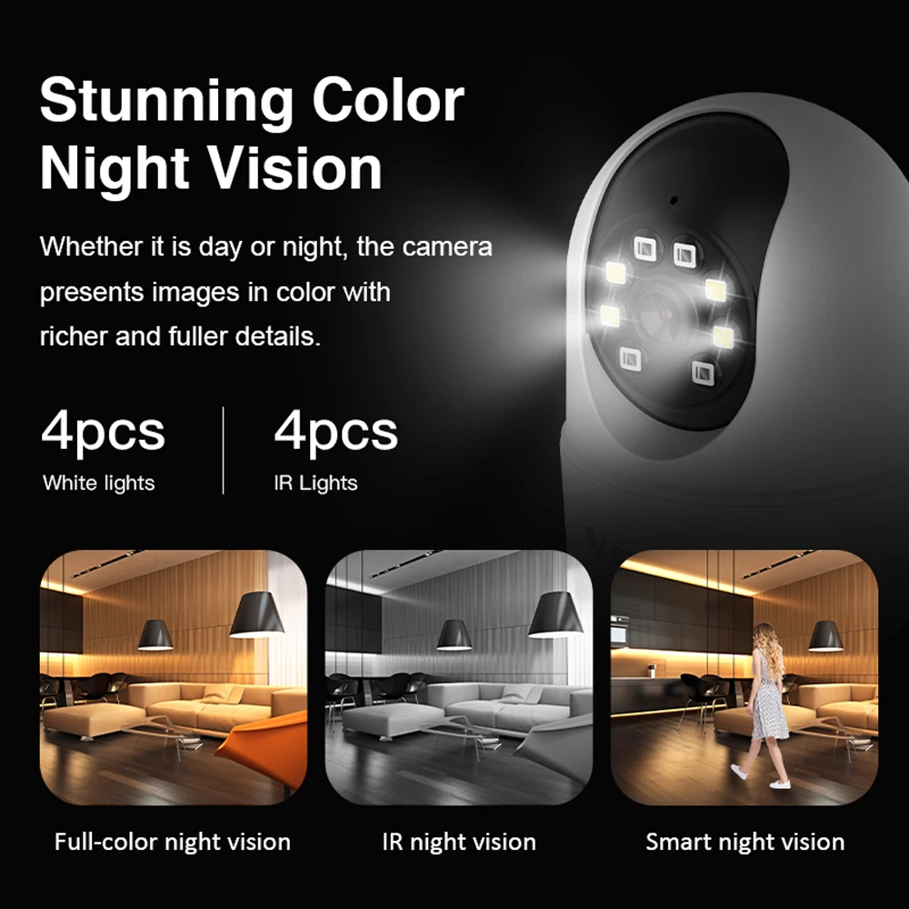 Kamera IP WiFi Vstarcam 5MP HD – Home Security Lidar recenzja i cena