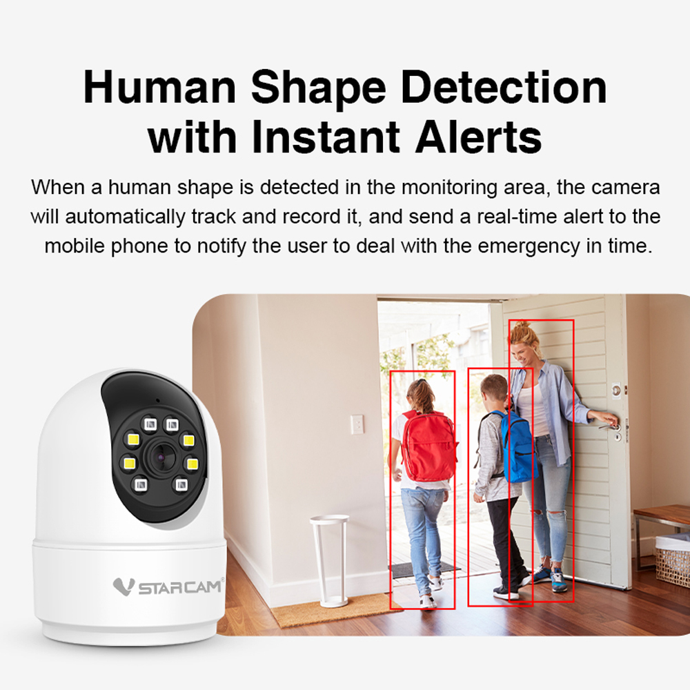 Kamera IP WiFi Vstarcam 5MP HD – Home Security Lidar recenzja i cena