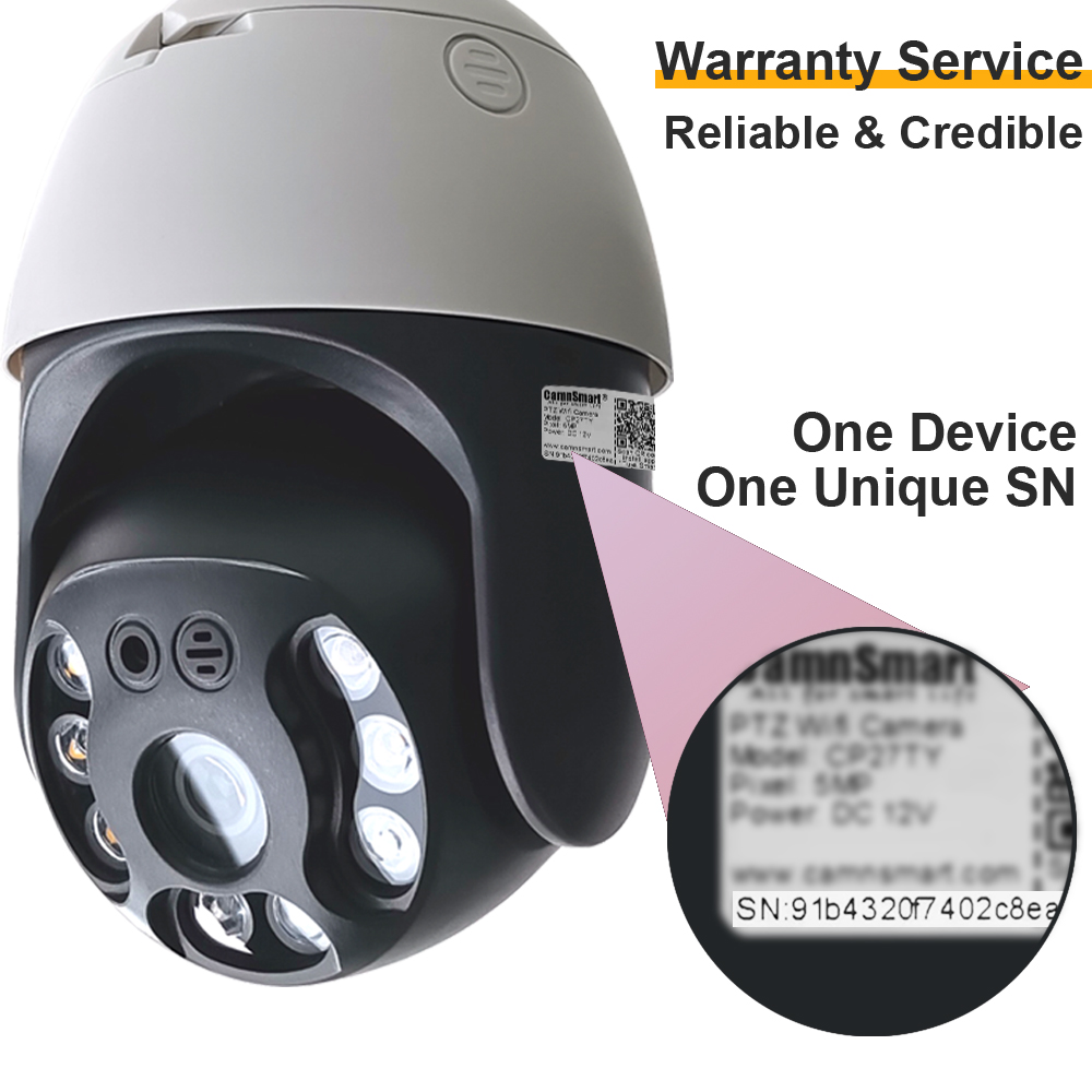 Camnsmart Tuya 5MP Alexa Wifi  – Home Security Lidar recenzja i cena