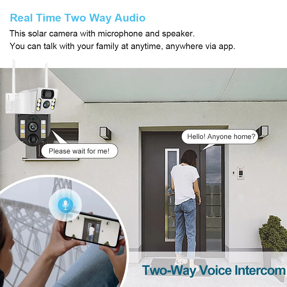 WiFi/4G kamera słoneczna IP ka – Home Security Wireless Camera recenzja i cena