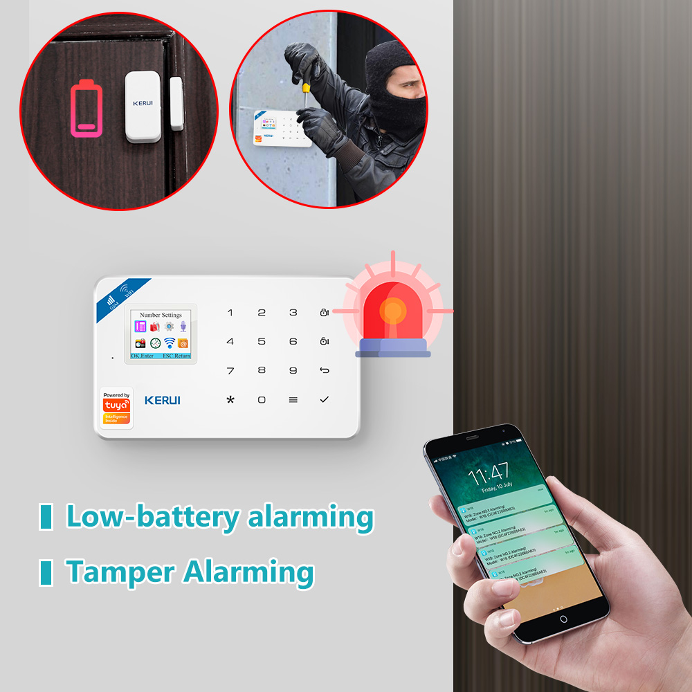 KERUI W181 System alarmowy Sec – Home Security Front Door Camera recenzja i cena