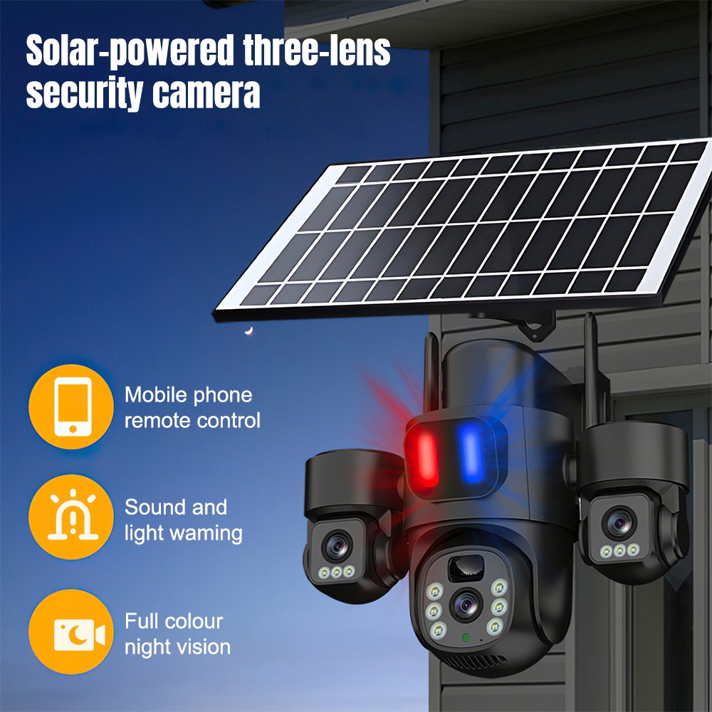 Zewnętrzna kamera solarna WiFi – Home Security Wireless Camera recenzja i cena