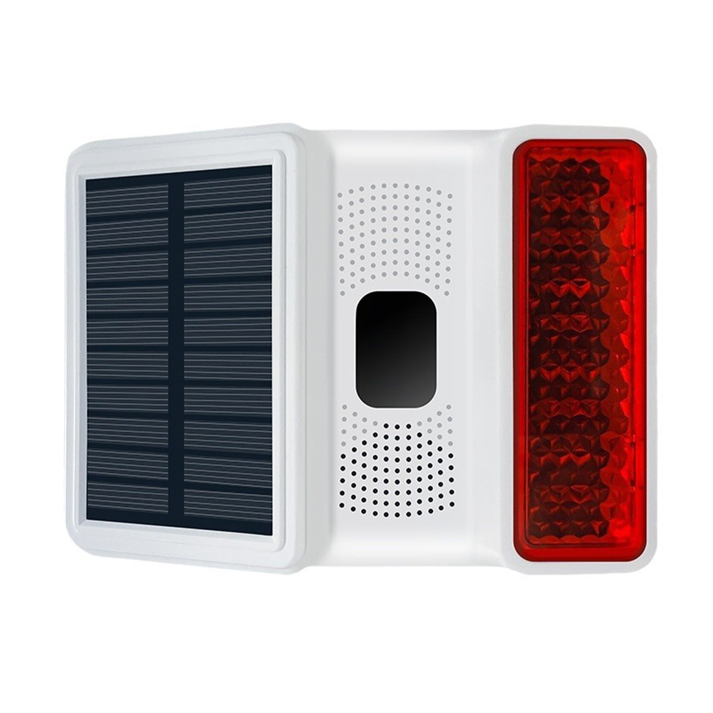 Bezprzewodowa, solarna syrena  – Home Security Lights Outdoors recenzja i cena