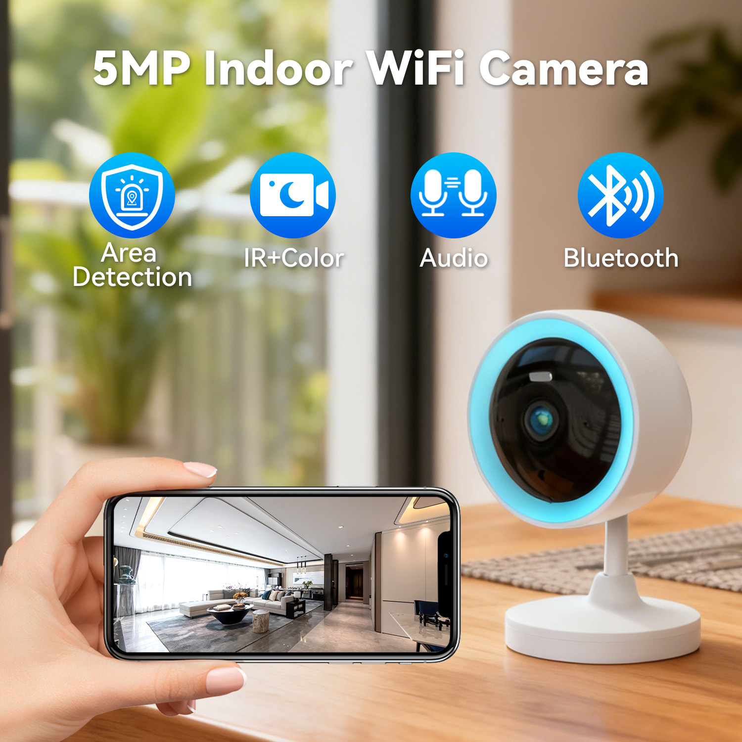 PEGATAH Tuya Smart 5MP HD Wewn – Home Security Lidar recenzja i cena