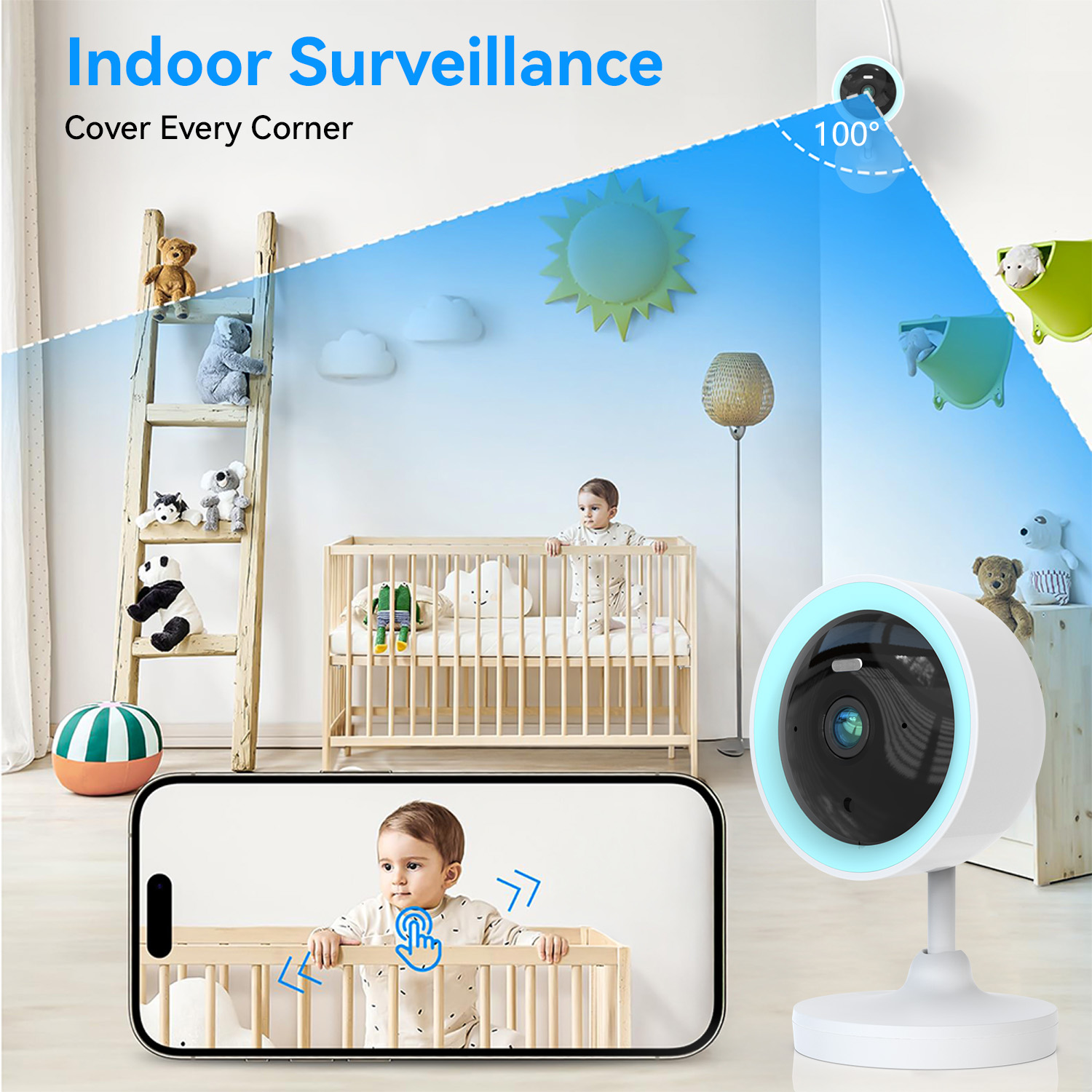 PEGATAH Tuya Smart 5MP HD Wewn – Home Security Lidar recenzja i cena