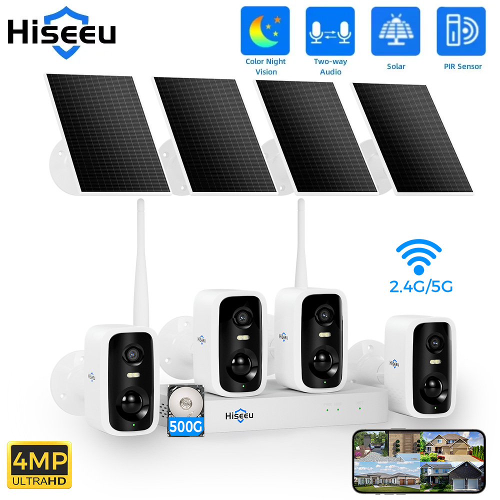 Hiseeu 10-kanałowy NVR 4MP WiF – Home Security Video Systems recenzja i cena