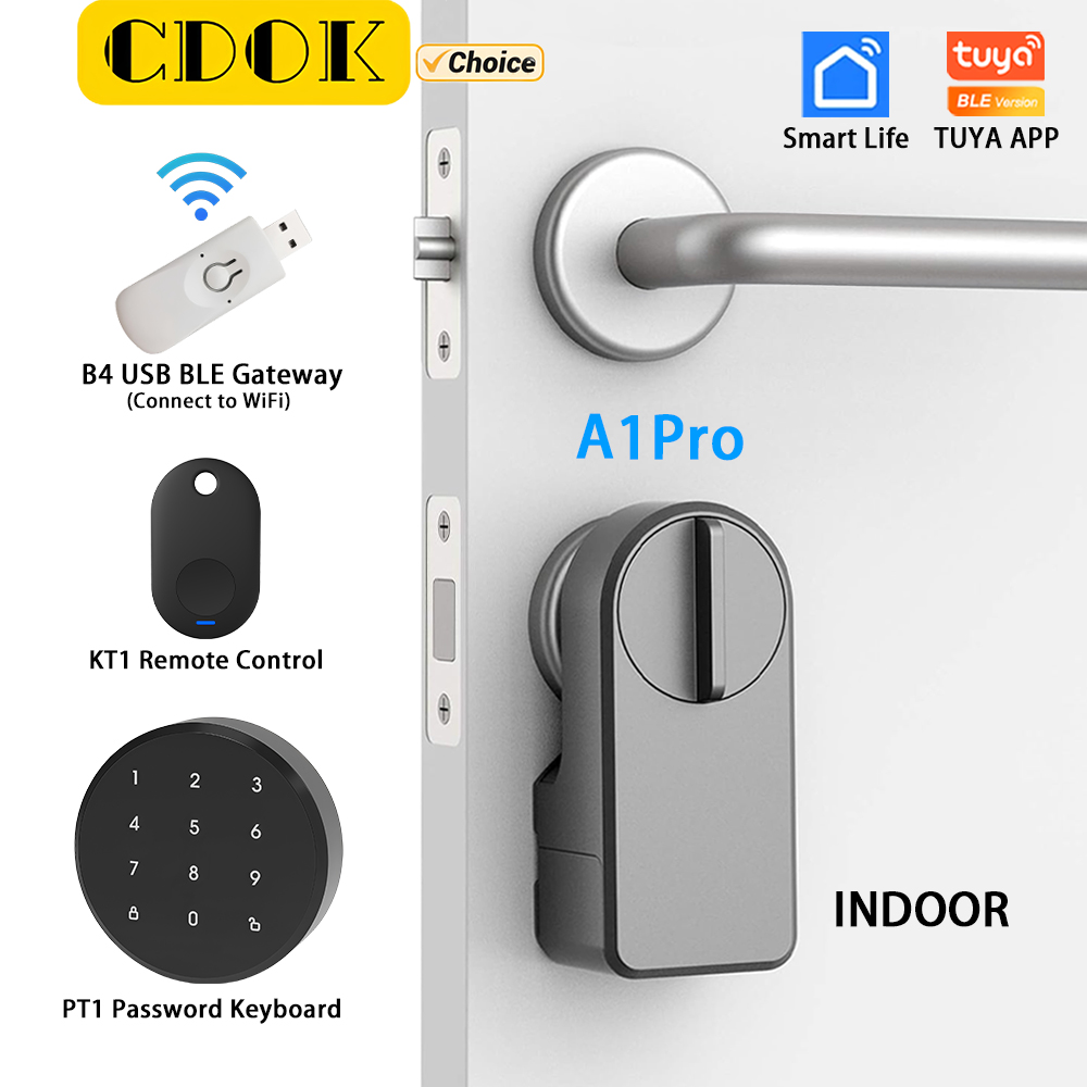Inteligentny zamek Bluetooth C – Door Lock Smart Keypad recenzja i cena