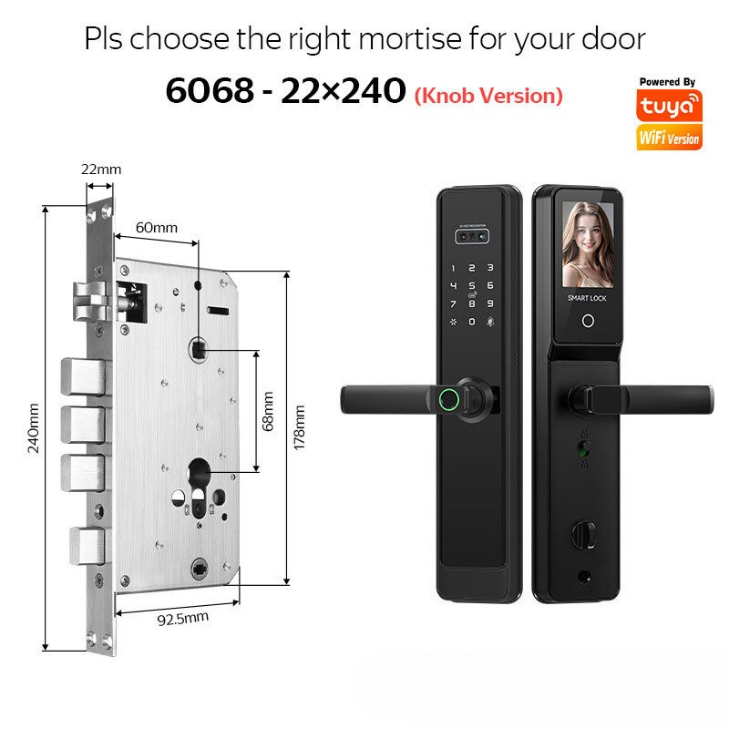 EGFirtor Półautomatyczny Zamek – Door Lock Smart Keypad recenzja i cena