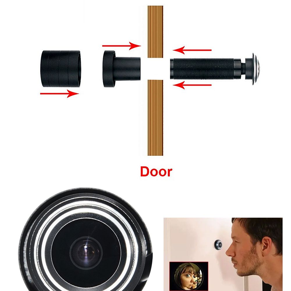 Kamera IP do drzwi wewnętrznyc – Home Security Front Door Camera recenzja i cena
