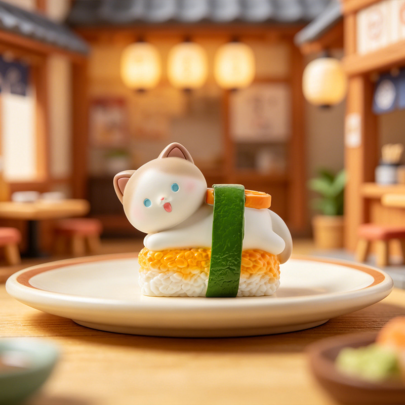 Figurka Sushi Cat Blind Box, k – Home Security Box recenzja i cena