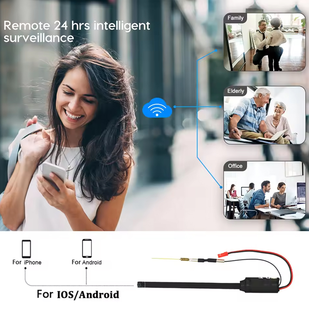 Moduł Mini Kamery WiFi DIY Mot – Home Security No Wifi Needed recenzja i cena